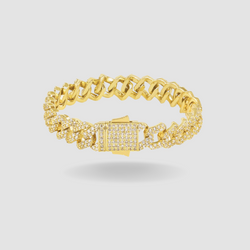 Cuban Link 12MM - Bracelet -GOLD  JCI PARIS